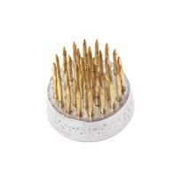 Round Floral Arrangement Kenzan Spiky Ikebana Holder Flower Frog Art Fixed Tool Insert Base Pin 23mm