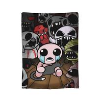 Game The Binding of Isaac Blanket Flannel Spring/Autumn Multi-function Warm Throw Blankets for Bed Office Bedspreads Size: 75*100cm, Weight: 230 GSM