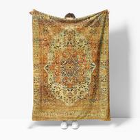 Vintage Ethnic Kilim Rug Traditional Handmade Persian Area Rug Moroccan Cushion Cover Bedspread Decorative Home Decor Size: 75*100cm, Weight: 230 GSM
