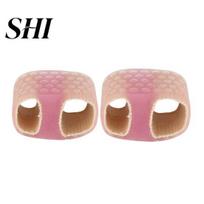 Toe Straightening Tool 2Pcs Separator Orthopedic Bunion Valgus Hammertoe Corrector Natural Realignment Alignment Women Men Foot Spacer Hammer S rožinė