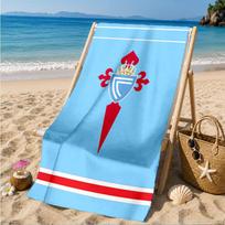 Celta Vigo Crest Design Beach Towel, Quick-drying, Easy to Care for, Suitable for Both Fitness and Beach Vacations,Sports Essential 70cmx140cm(27x55inch)