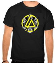 Linkin Park Rock Music Logo Black TShirt 1382 S