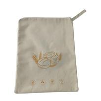 New L-shaped Zipper Double-layer Beeswax Bread Bag, Of Beeswax Cloth For And Storage Beeswax Bag One Size