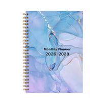 2026-2028 Monthly Calendar Planner, 3 Year Monthly Schedule One Size