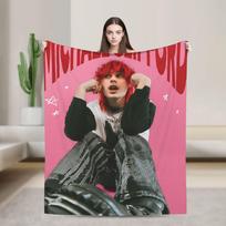 Minkštas pledas Kelionėms Biuras Michael Clifford 5 Second Metamas pledas Lovatiesė Sofai Kėdei Sofa Lova Grafinis Sofos Lovoje Dangalas 75X95CM