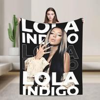 Minkštas pledas Iškylai L-Lolas I-Indigos 2025 m. Turas Mesti pledą Flanelinis lovatiesė Lauke Purus sofos-lovos užvalkalas 75X95CM