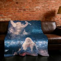 Singer F-Freya Skye Stardust Antklodė Super Šilta Patogi Pliušinė Mesti Antklodę Vaikui Namų Sofai Miegamojo Dovana 75X95CM