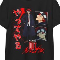 Mashle Magic and Muscles Anime Shirt Mash Burnedead Muscle Power Tee, Cream Puff Comedy Gift for Otaku Fans Anime Streetwear Aesthetic Tee 4XL