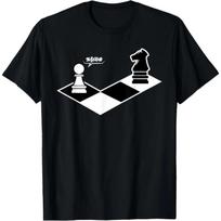 Fun Vintage Chess Gift Chess Player T-shirt Summer Oversized Short-sleeved Crewneck Street Casual Wear S įvairiaspalvis