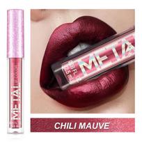 Seksualūs ilgai išliekantys matiniai skysti lūpų dažai vandeniui atsparūs lūpų blizgesiai putojantis deimantinis perlas grožis 02-CHILI MAUVE