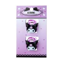 Sanrio Kuromi Clear Mini Hair Clip Set 703788 rožinė
