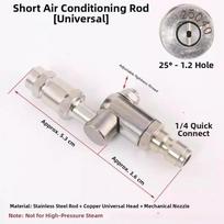 25° Fan Nozzle Air Conditioner Cleaning Rod Coil Cleaning Tool  Underbody Cleaning 10cm