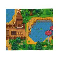 Stardew Valley Inventory Blankets Fleece Print Farming Game Multifunction Super Soft Throw Blanket for Bedspreads Size: 75*100cm, Weight: 230 GSM