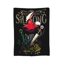 Hollow Knights Silksongs Hornet Blanket Fleece Print Multi-function Lightweight Thin Throw Blankets for Home Car Bedspread Size: 75*100cm, Weight: 230 GSM