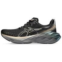 ASICS Novablast 4 Platinum Black Champagne Sneakers 1011B924-001 44 juoda ruda spalva