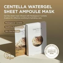 Madagascar Centella Watergel Sheet Ampoule Mask 25 ml / 0.84 fl. oz. x set each