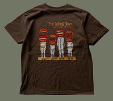 Talking Heads Brown Tee,unisex,graphic tee L