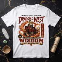 Avatar The Last Airbender Shirt, Uncle Iroh Dragon of the West Tee, Vintage Anime Poster Gift S