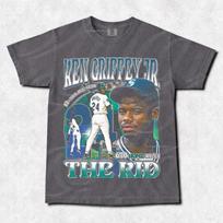 Ken Griffey Jr. Vintage Baseball T-Shirt - Unisex Legend Tee FD XL