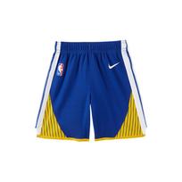Nike NBA Golden State Warriors Icon Edition Breathable Knit Elastic Shorts Kids shorts HJ7698-495 2T