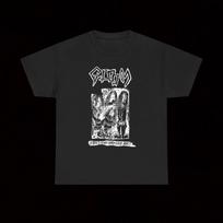Gloom Speed Noise Hardcore Rags T-Shirt Crust Punk Japan M