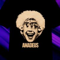 Amadeus, Mozart: RARE Genius 1984 Movie Poster! Beethoven. Van Gogh. Classical Music. Piano, Prodigy. 18th century, period piece, Salieri 2XL