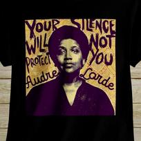 Audre Shirt! SiIence, Juneteenth, Melanin, Black Owned, Black Literature, James Baldwin, Harlem Renaissance, bell hooks, phd 4XL