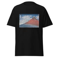Fine Wind, Clear Morning (or Red Fuji) by Katsushika Hokusai Japanese Art T-Shirt S