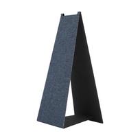 Foldable Headphone Stand for Desktop Fabric Offering Gentle Touch Protections Stable Support and Portable Feature mėlyna