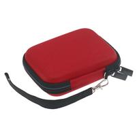 Durability EVA Powerbank Pouch for 5000mAh Models Bag Holder Offer Enhanced Protections and Organization for Daily Use raudona