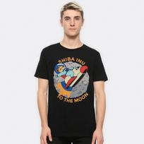 Shiba Inu to the Moon T-Shirt, Dogecoin Shirt, Men's and Women's Sizes (SHB-12333) L