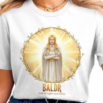 Baldr T-Shirt | Norse Mythology | God of Light and Purity S