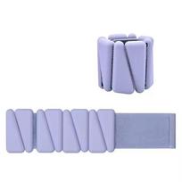 Colorful Velcro Triangle Bracelet Silicone 2 Lbs Adjustable Yoga Fitness Sports Weight Manufacturer Direct 2 pounds šviesiai violetinė spalva