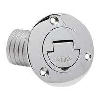 Wear Resistant Marine Deck Filler Cap Practical Stainless Steel Accessory for Trucks Tractors Boats For FUEL