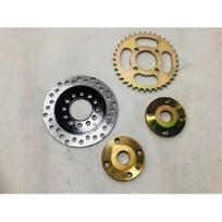 GO KART KARTING ATV UTV Buggy Transmission 160MM Disc Brake Rotor 428 37T Sprocket With Sitting