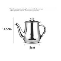 Stainless Steel Oil Dispenser, Kitchen Seasoning Bottle, Leak-Proof Condiment Bottle, Soy Sauce Bottle, Oil Pourer, Oil Bottle, Oil Container