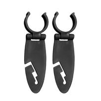 Multi-Functional Paddle Board Cup Holder PVC Creative Kayak Drink Holder Kayak Cup Holders Clip Black