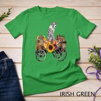 Blue Merle Australian Shepherd Dog Gift Aussie Sunflower Unisex T-shirt 5 2XL