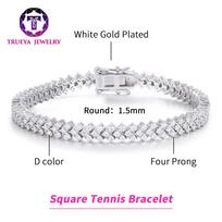 Square Bracelet, High Quality, DEF, Valentine's Day Exclusive, Women's Gift, Fashionable and Versatile