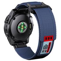 QuickFit 22mm Watch Band for Garmin Fenix 8 47mm, Fenix 7/6 Pro Straps, Nylon Replacement strap for Epix 2, Forerunner 955 945 Quick Fit 22mm