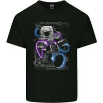 Astronaut Drummer Drumming Drums Mens Light Cotton T-Shirt Unisex T-Shirt S įvairiaspalvis