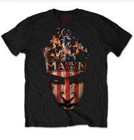 Marilyn Unisexson Crown Black Unisex Tshirt New Merchandise S