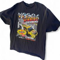 Black Nascar Tee With Bold Graphics Sportswear Vegas Winning Perforunisexce S