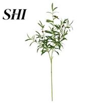 Artificial Olive Branch 1 Plant Realistic Long-lasting 6/10 Forked Decorative Vivid Wedding Party Decor 3