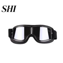Unisex Vintage Motorcycle Motorbike Windproof Dustproof Pilot Goggles for