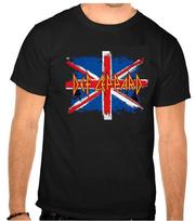 Def Leppard Rock Music Logo Black Kids TShirt 1396 KidsHandmade S