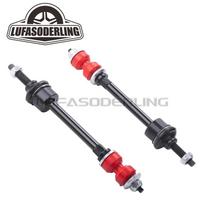 2 vnt. Priekinės stabilizatoriaus traukės rinkinys 2006-2024 Dodge Ram 1500 4WD Stabilizatoriaus traukės rinkinys su PU įvore 5170290AD 5170290AB K80894 Naujas black