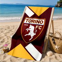 Torino Fc Crest Design Beach Towel, Quick-drying, Easy to Care for, Suitable for Both Fitness and Beach Vacations,Sports Essential 70cmx140cm(27x55inch)