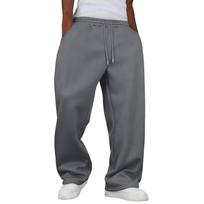 Men's Baggy Sweatpants Wide Leg Sweat Pants With Pockets S