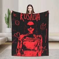 Rosalia Lux Antklodė Kokybiška Šilta Minkšta Pledas Žiemai Kelionės Biuras Sofa Lova Naujovė Patalynė 75X95CM